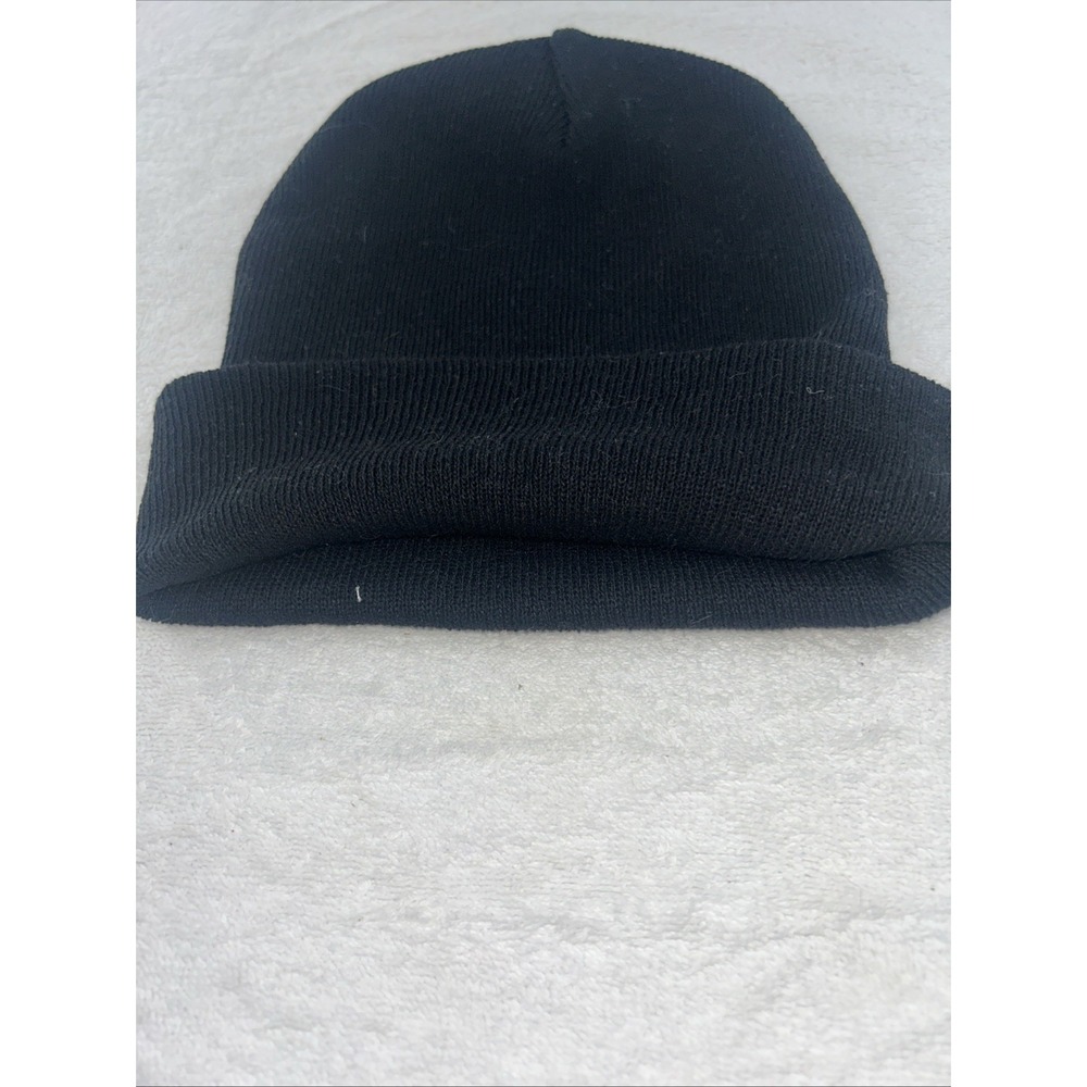 Herschel Black Knit Cuffed Beanie Unisex Adults Size OS - Picture 5 of 8